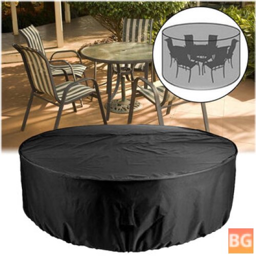Waterproof Sofa Cover for Round Chair Table 210D