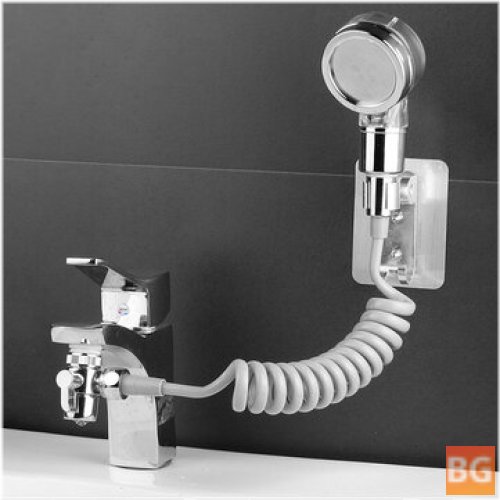 Handheld Sprayer for Bathroom - Mixer Shower Hose and Faucet