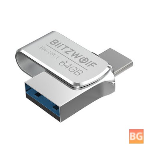 2-in-1 Type-C USB 3.0 Flash Drive with 16GB, 32GB, and 64GB