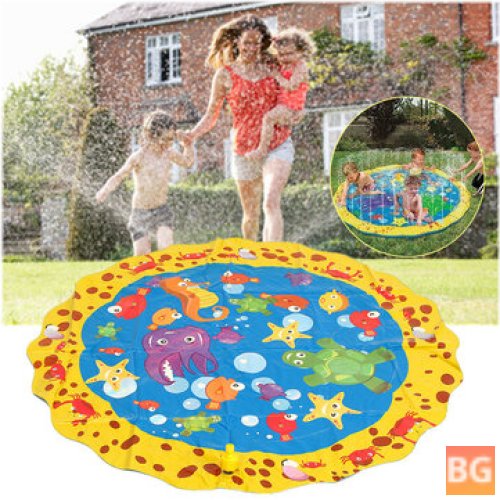 Inflatable Splash Water Mat - Play Mat for Kids