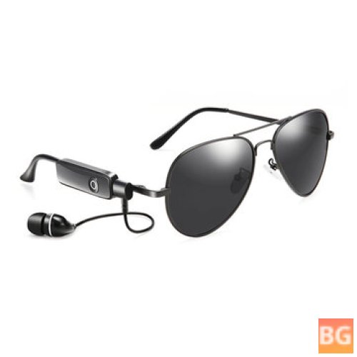 Retro Bluetooth Sunglasses with UV Protection for Men