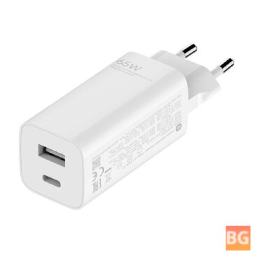 65W Qualcomm Quick Charge 3.0 for iPhone 13 Pro Max/12/Samsung Galaxy S21 5G