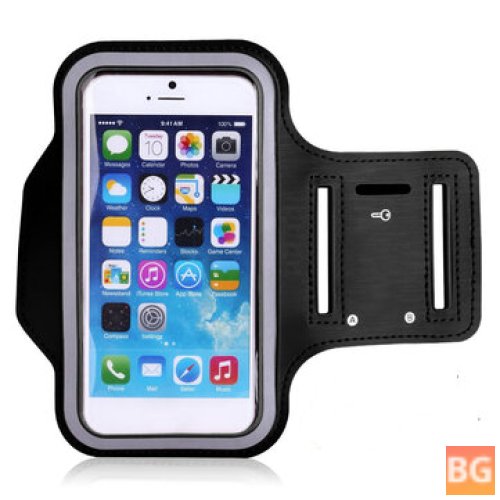 Sports Armband with Touch Screen and Earphone Port for Phones under 4.7