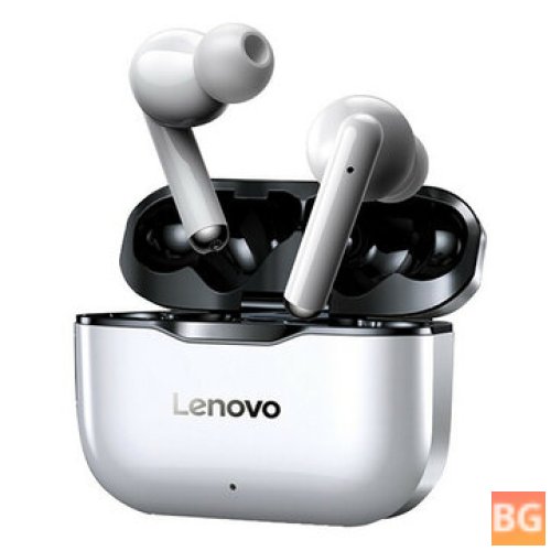 Lenovo LP1 Bluetooth Earbuds - Waterproof and Noise Cancelling - Type-C Charging