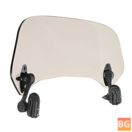 Clip-On Motorcycle Windshield Extension