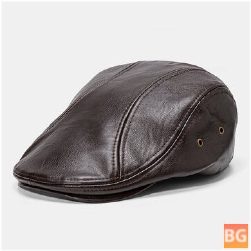 Casual Newsboy Cap with Holes for Ventilation - Lvy Hats