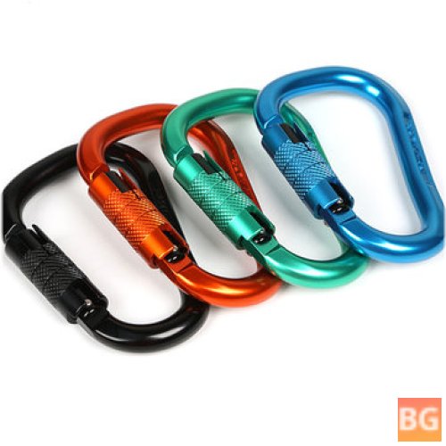 Quick-Hanging Downhill Safety Caving Automatic Master Lock - Pear-type HMS