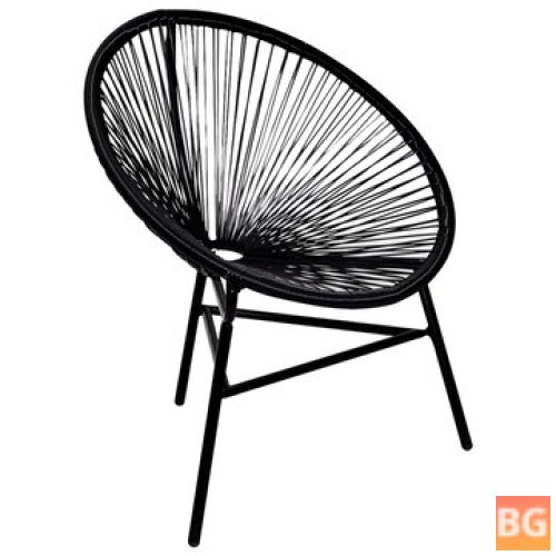 Garden Moon Chair - Poly Rattan