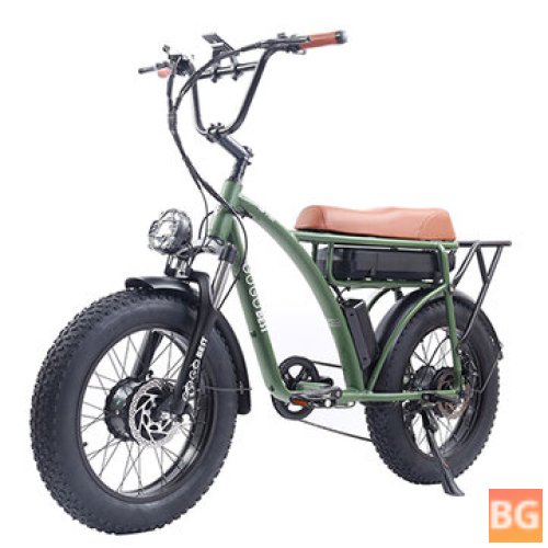 GF 750 E-Bike with a 20*4.0 Inch Fat Tire and a Max Load of 120kg