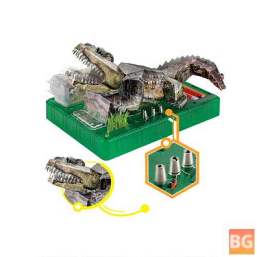 Electric Crocodile 3D Puzzle Toy for Kids