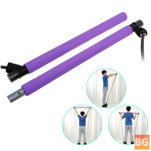Pilates Resistance Band for Yoga - Body Fitness - Sport Gym - Building Puller