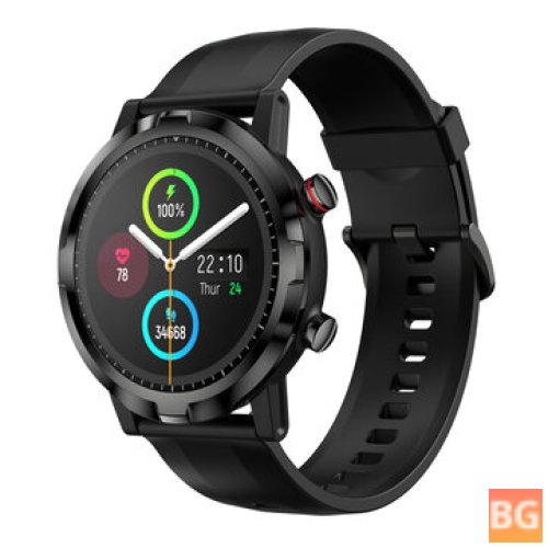 Haylou RT LS05S - 1.28-Inch HD Screen 24-Hour Heart Rate Monitor Breathe Training Online Dial Replacement - 12 Sport Modes - 20 Days Standby - BT 5.0 Smart Watch Global Version