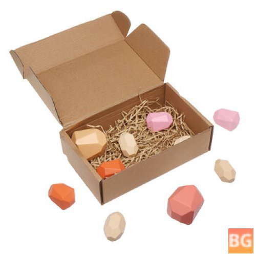 Colorful Stone Stacking Set for Kids