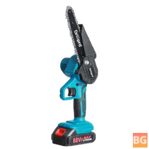 Drillpro 6 Inch Chain Saw - Portable Woodworking Tool