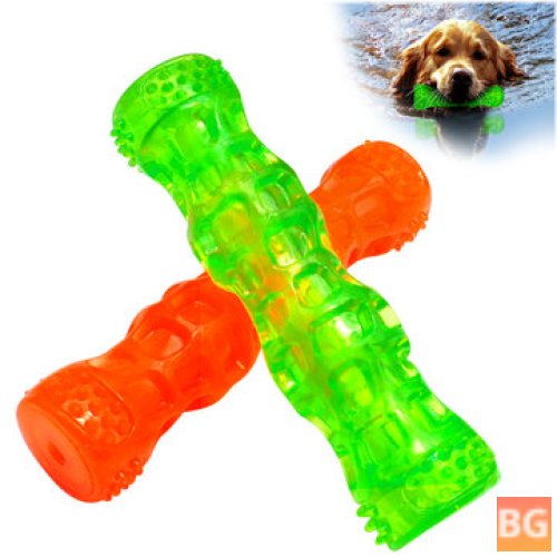 Waterproof Squeaky Dog Bone Toy