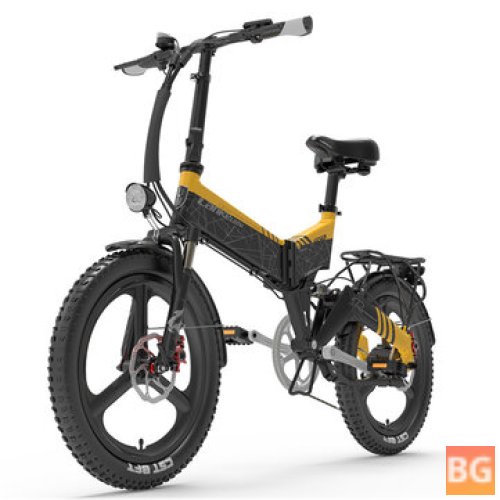 LANKELEISI G650 48V 14.5AH 400W Electric Bicycle - 20*2.4 Inches Off-Tire 80-100km Mileage Range - Max Load 120-150kg