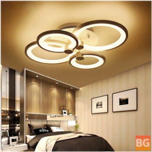 Remote Control Ceiling Light with 4 Heads