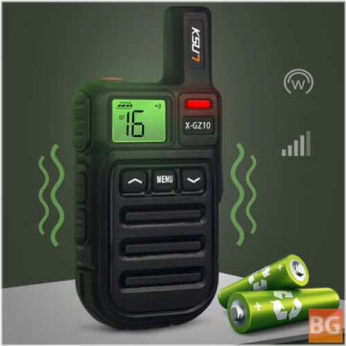 Mini FRS Walkie Talkie with High Power and LED Light