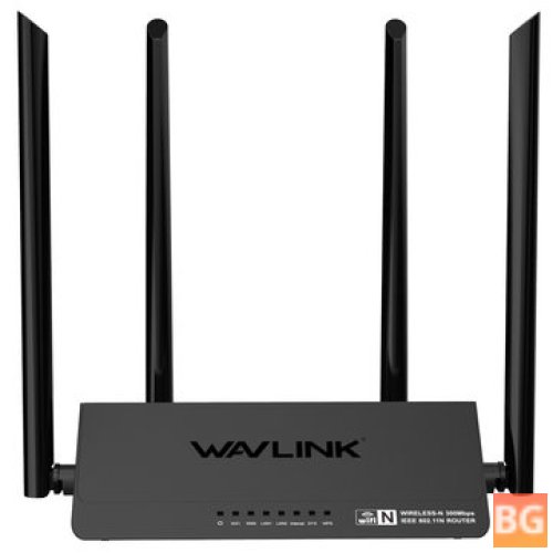 Wavlink 521R2P 4x5dBi Antennas - 300Mbps APP Control Wireless Wifi Router Repeater Signal