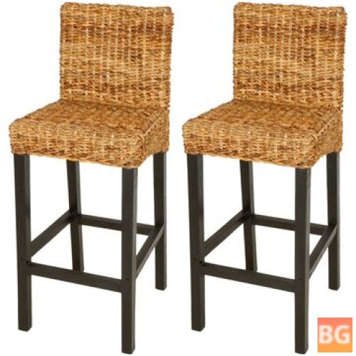 2 pc Bar Stool with Back