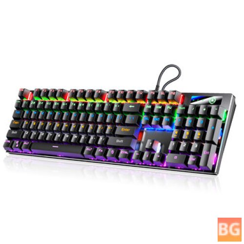 Gaming Mechanical Keyboard with LED Backlight and Anti-ghosting