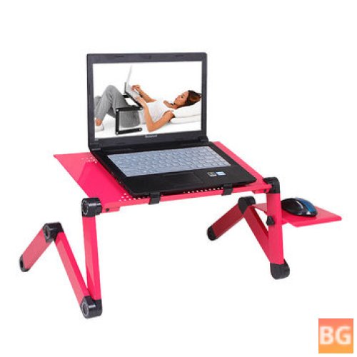 Table Laptop Desk Stand with Cooling Fan for Home Office
