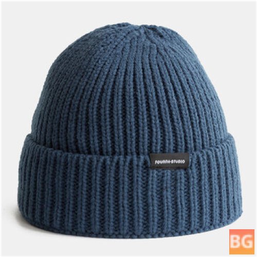 All-match Women's Beanie Hat with Landlord's Skull Cap