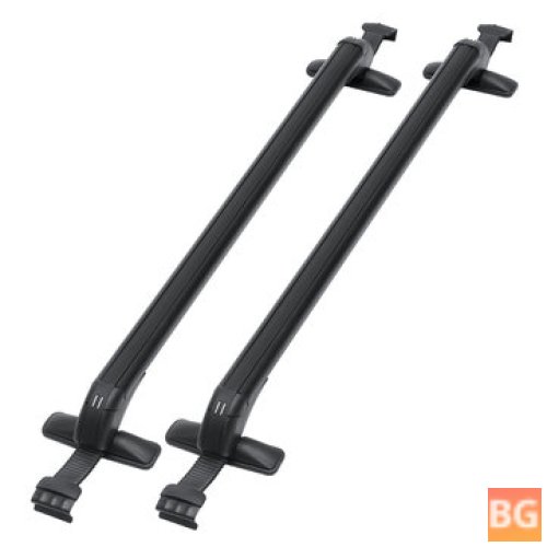 Universal Roof Rack Cross Bars for 4dr Cars with Rubber Gasket