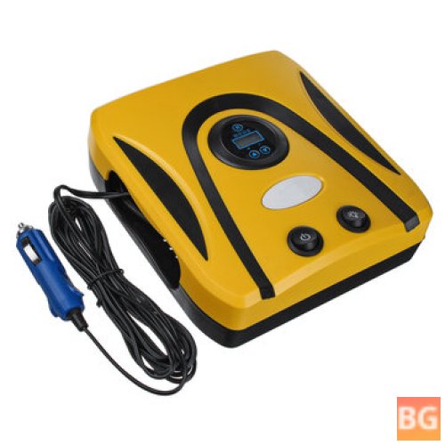 12V Portable Tire Inflator - Compressor with Repair Kits