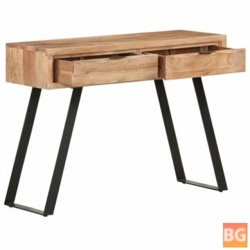 Console Table with Live Edges 39.4