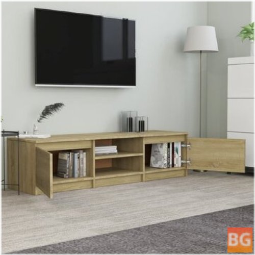TV Cabinet - Sonoma Oak - 55.1