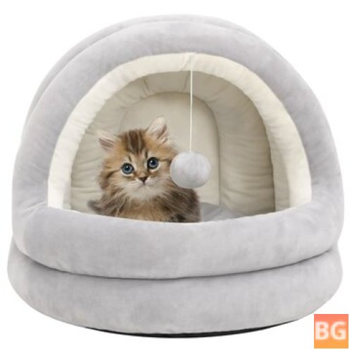 Gray Cat Bed