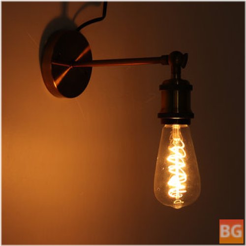 WALL LIGHT PORCH LAMP with AC 110V-220V US Plug - Vintage