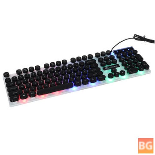 Punk Backlit Gaming Keyboard and Mouse Combo