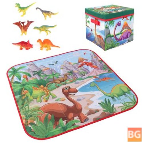Dino Play Mat with Toy Box