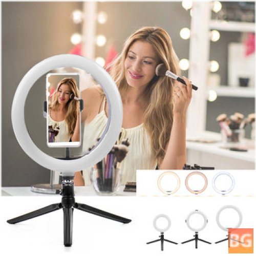 Portable LED Makeup Ring Lamp with USB Port for selfies and photography