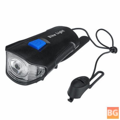 Bike Light Set with Bell and USB Rechargeable LED