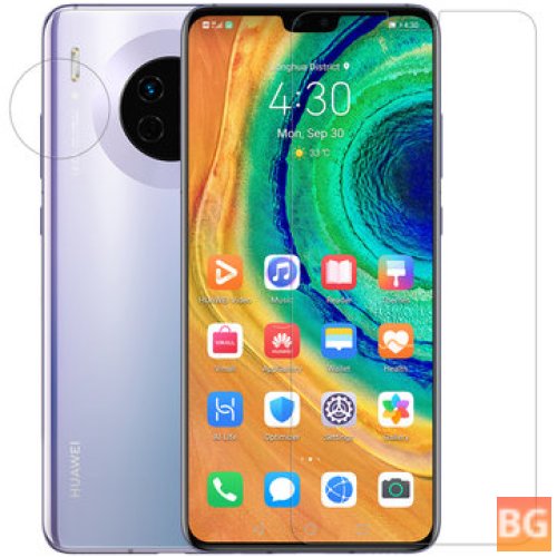 Mate 30 Screen Protector with Anti-Fingerprint and Glare