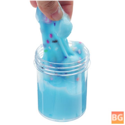 Puff Slime Lollipop with Cotton Mud