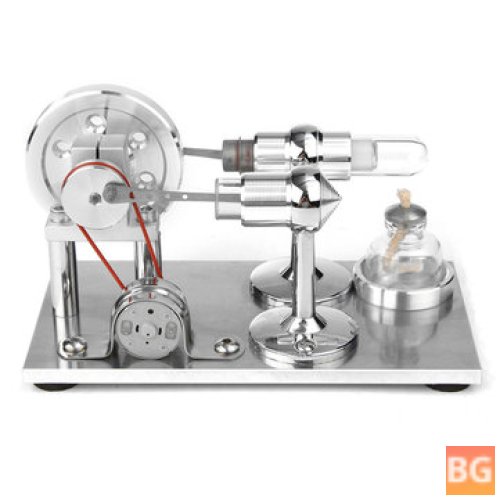 Electricity Power Generator Motor Toy - Hot Air Stirling Engine
