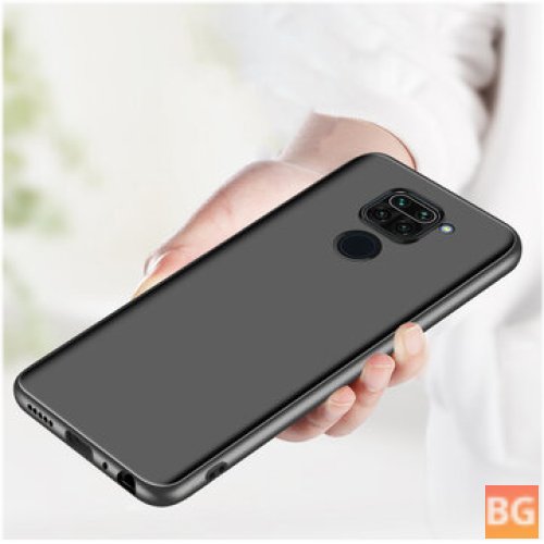 Redmi Note 9 / Redmi 10X Case with Silky Smooth Anti-Fingerprint Shockproof Hard PC Protective Cover
