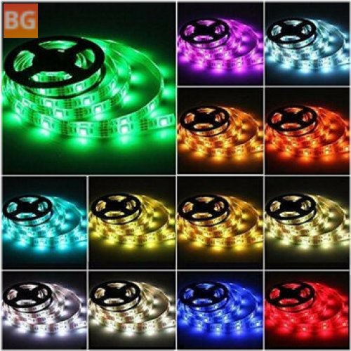 Waterproof RGB LED Strip Light with Color Modes