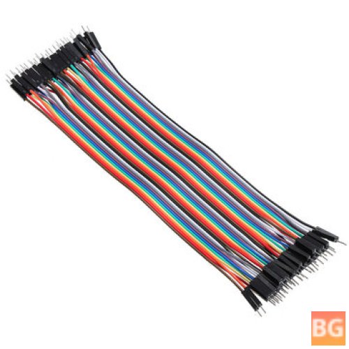 20cm Male-Male Jumper Cables (200-Pack)