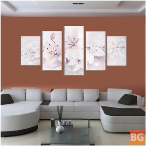 Canvas Paintings - Lilies