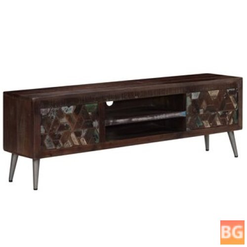TV Cabinet - Solid Wood - 55.1