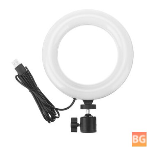 6.3" RGBW LED Ring Light for Mobile Photography and Live Streaming