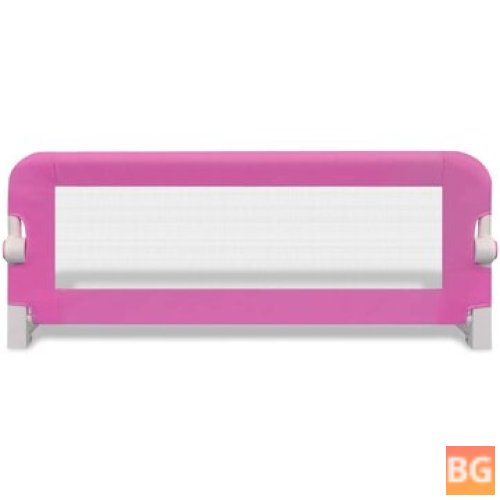 Pink Children's Bed Rails (2 pcs) - 102x42 cm