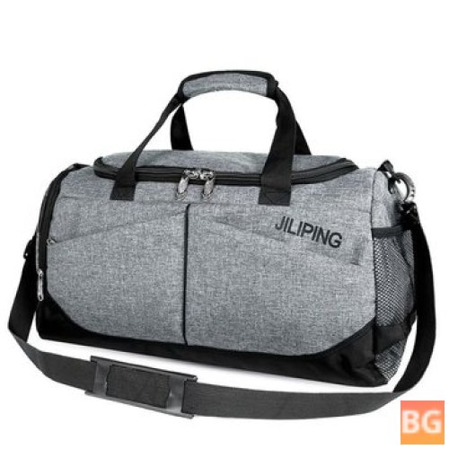 Luggage Bag with a Waterproof Top and Shoulder Strap