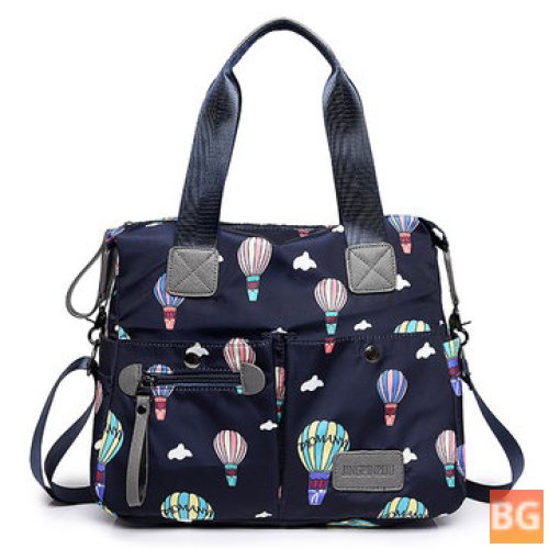 Women's Nylon Crossbody Bag with a Waterproof Lightweight Handbag