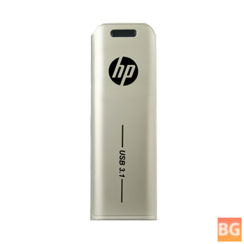 HP USB3.1 Flash Drive - Push-pull Pendrive with Max 300MB/s, 512GB, 256GB, 128GB, and 64GB
